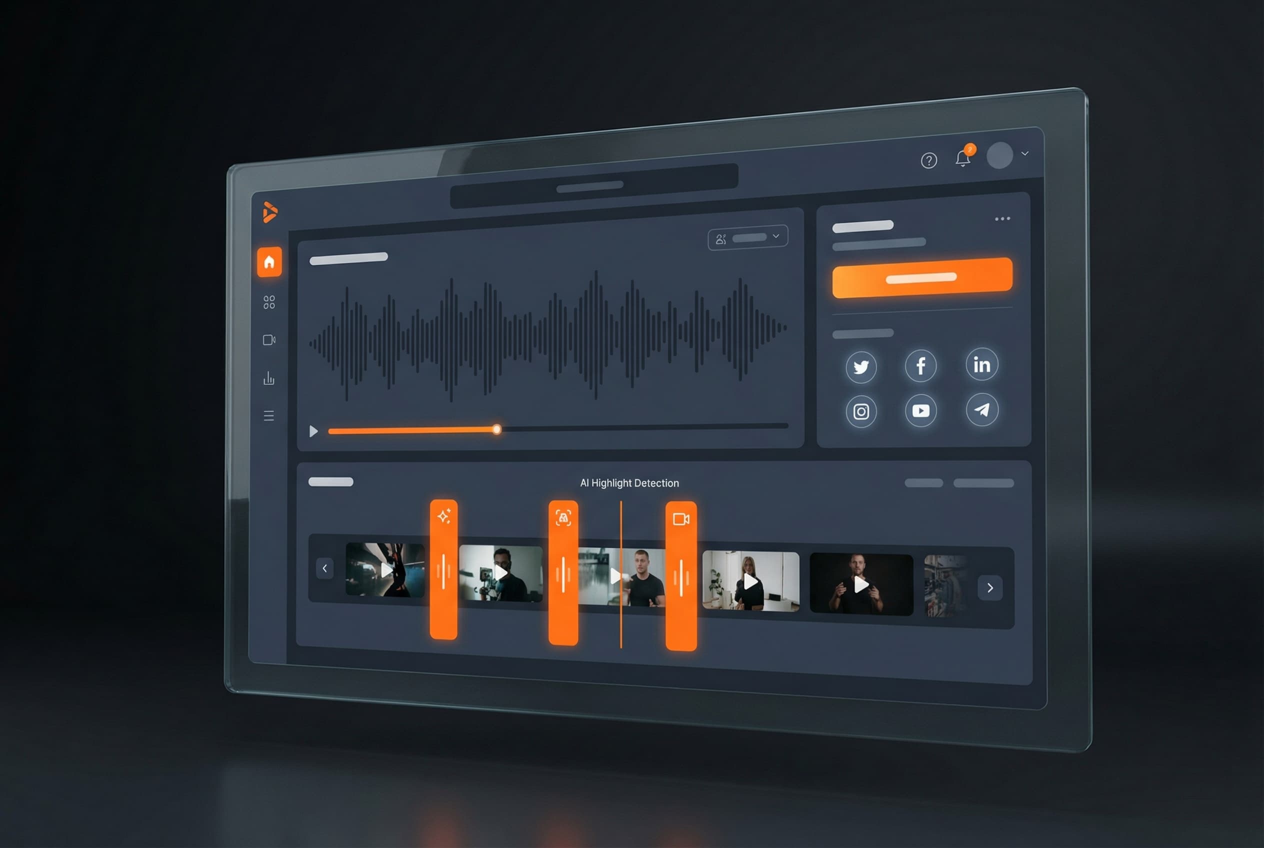 MGT Studio dashboard interface