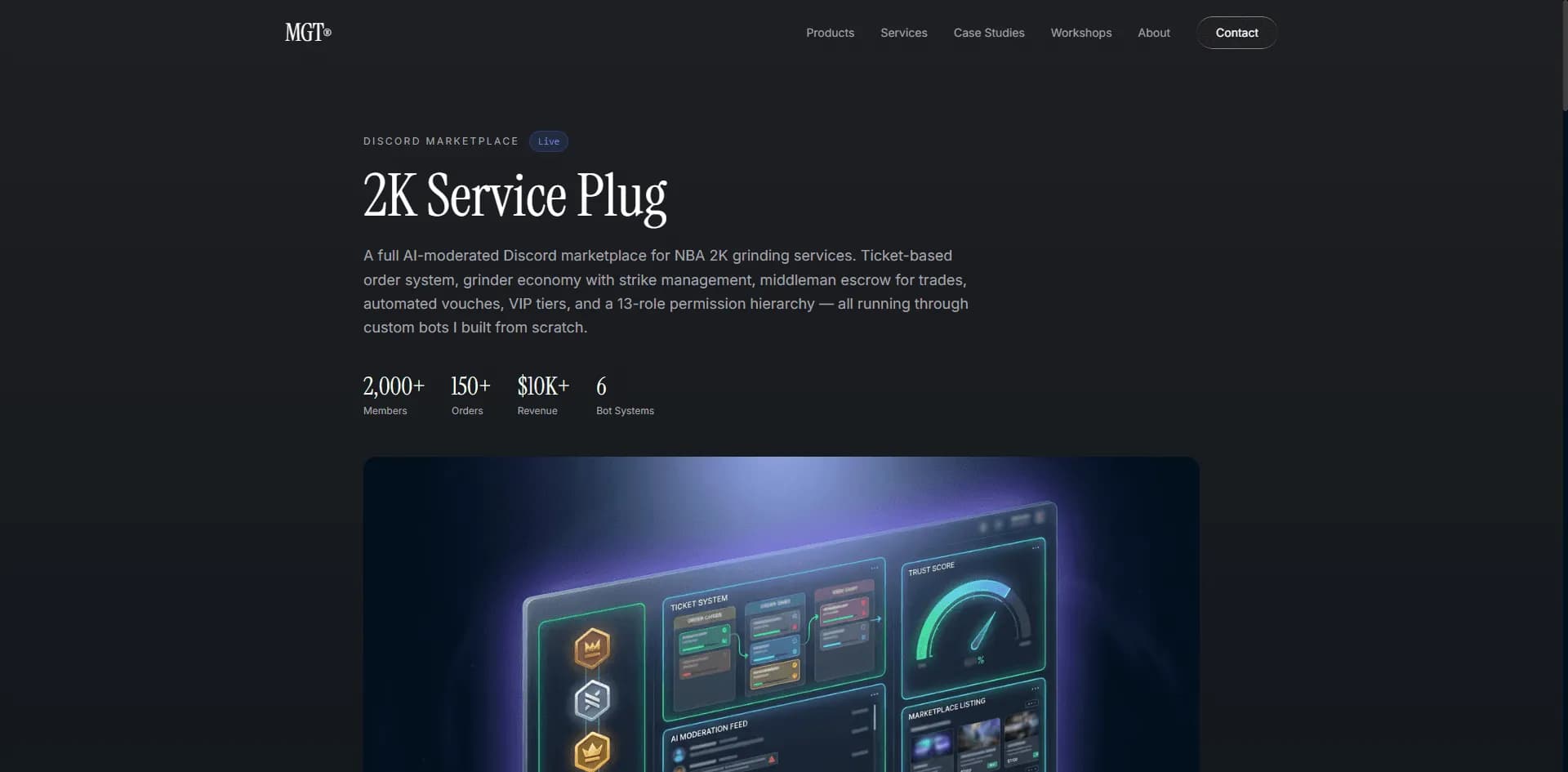 2K Service Plug screenshot